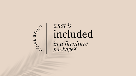 What is included in a furniture package?