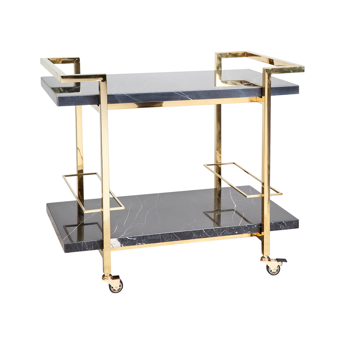 Frederick Marble Bar Cart