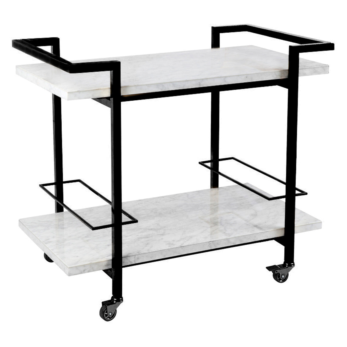 Frederick Marble Bar Cart