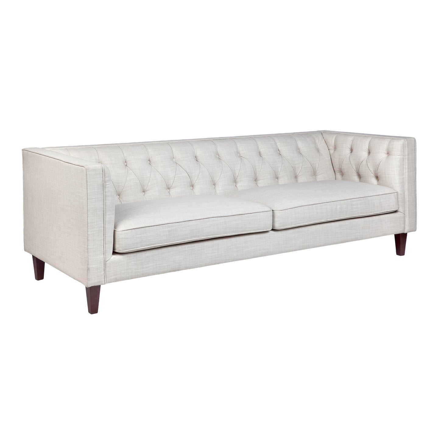 Theodore Button Tufted 3 Seater Sofa