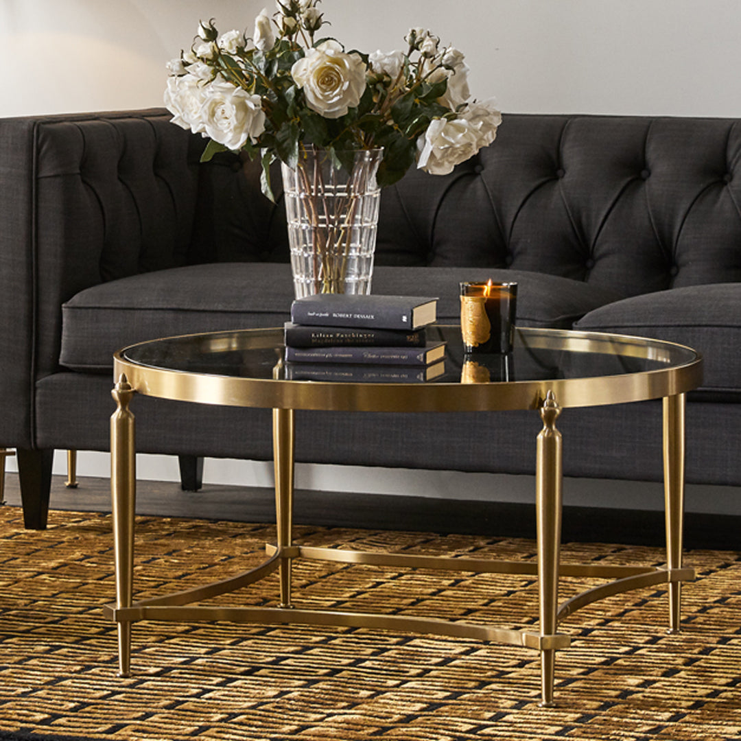 Juliette Glass Coffee Table