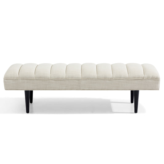 Carolina Panelled Bench Ottoman