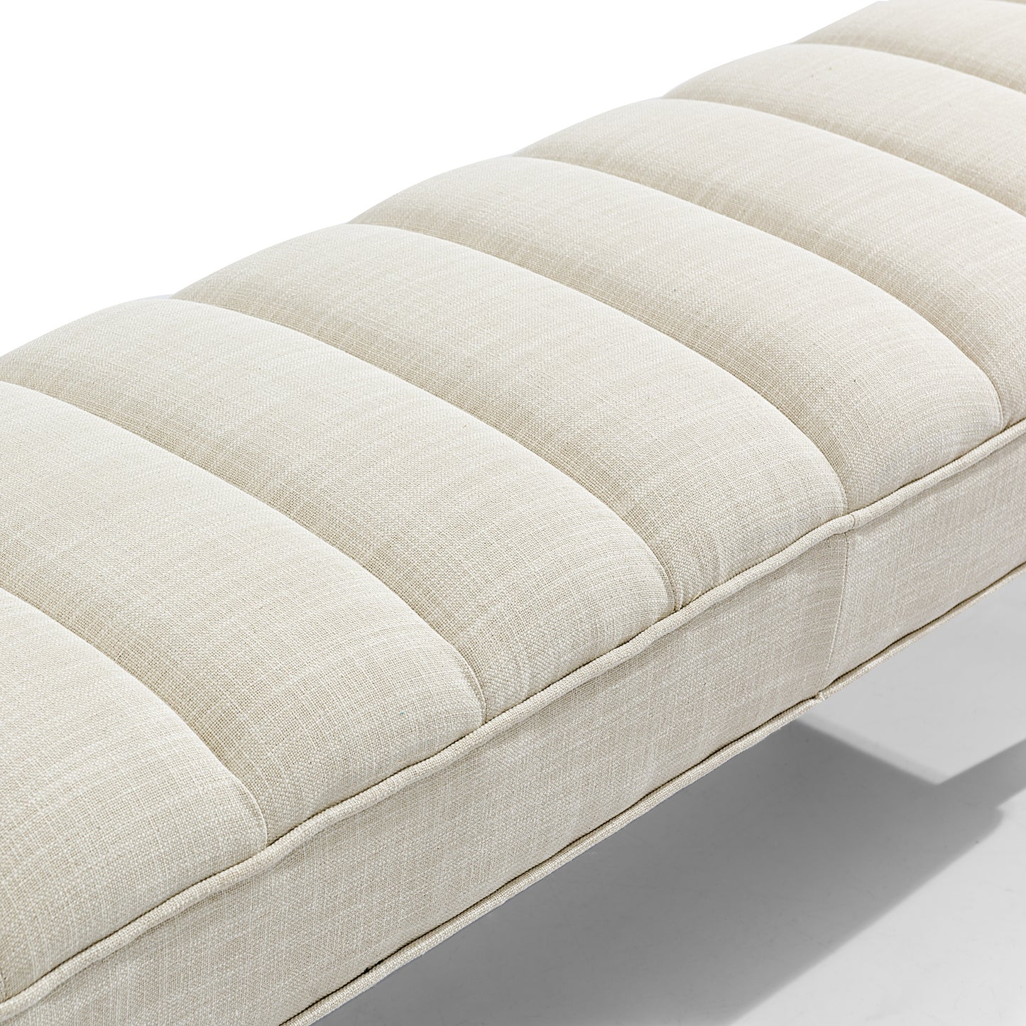 Carolina Panelled Bench Ottoman