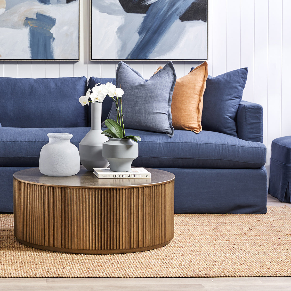 Noah Round Coffee Table