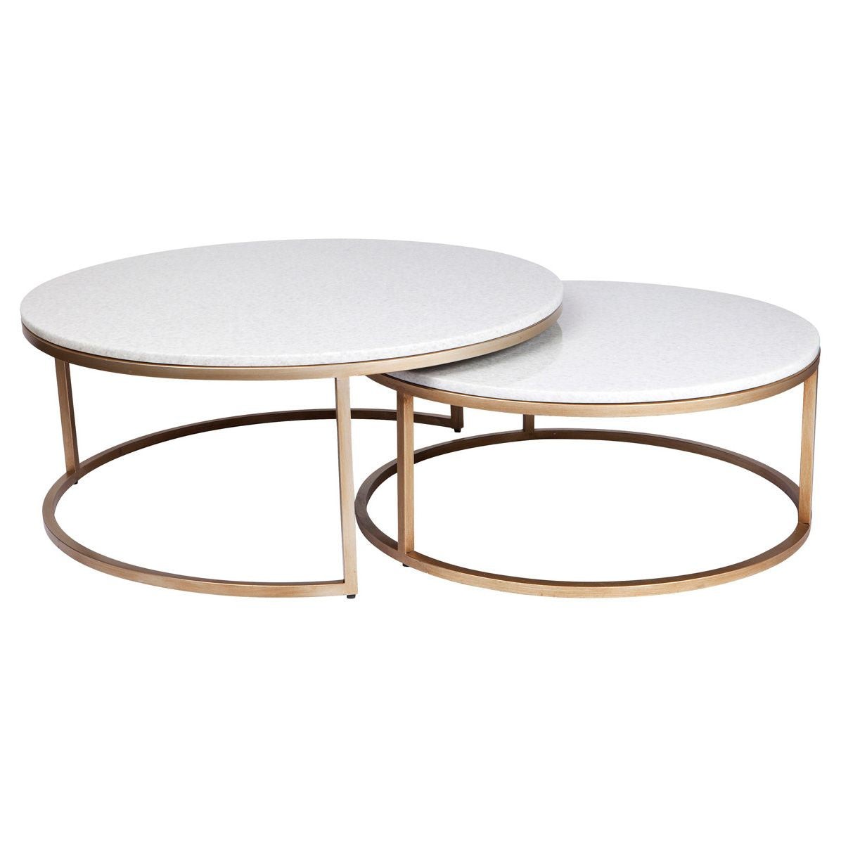 Cora Stone Nesting Coffee Tables