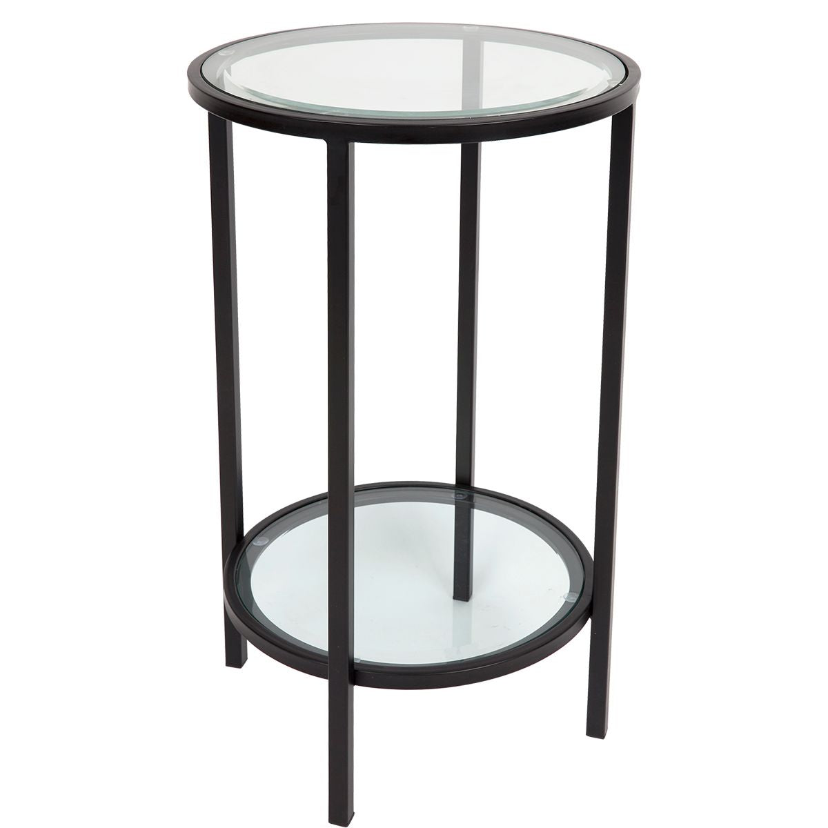 Charlie Glass Petite Side Table