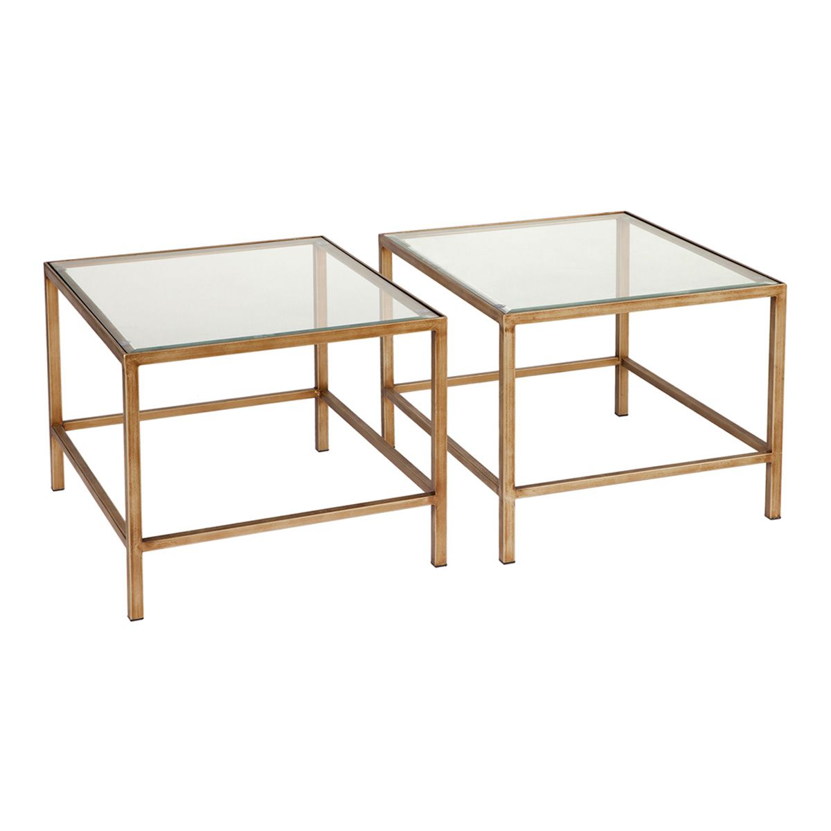 Charlie Glass Nesting Coffee Table