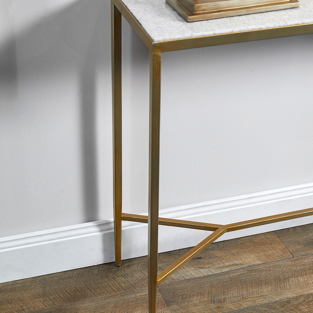 Cora Stone Console Table