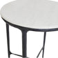 Harrison Round Marble Side Table