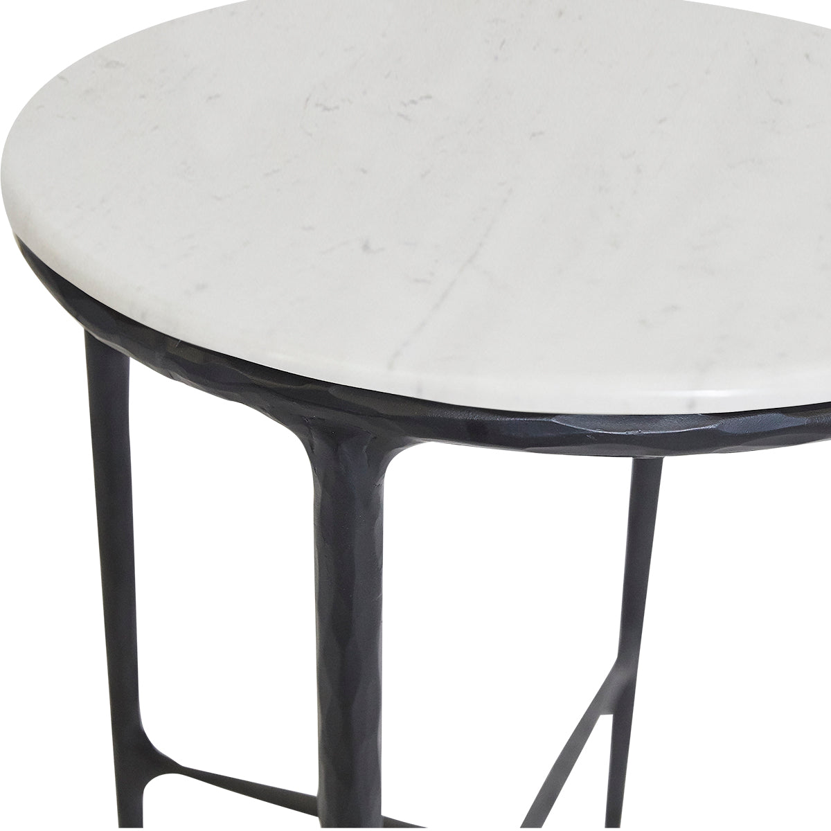 Harrison Round Marble Side Table