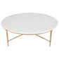 Harrison Round Marble Coffee Table