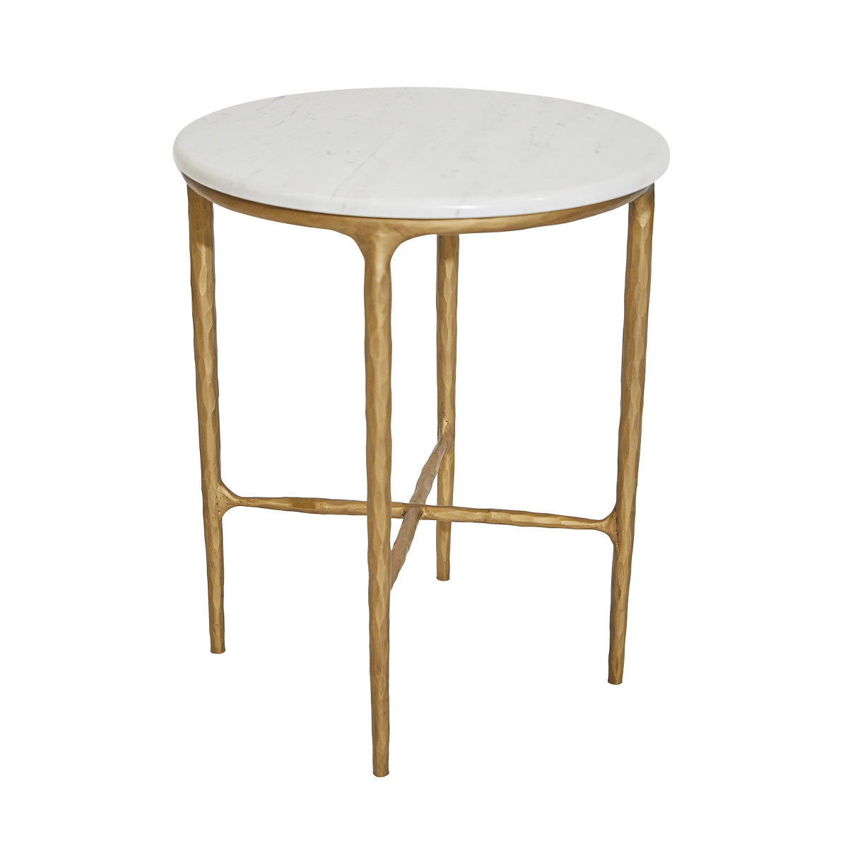 Harrison Round Marble Side Table