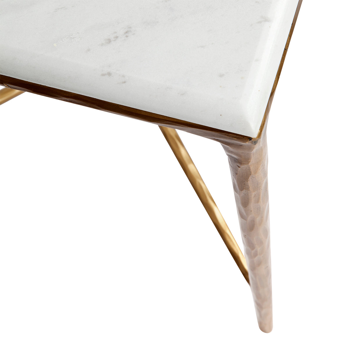 Harrison Square Marble Side Table