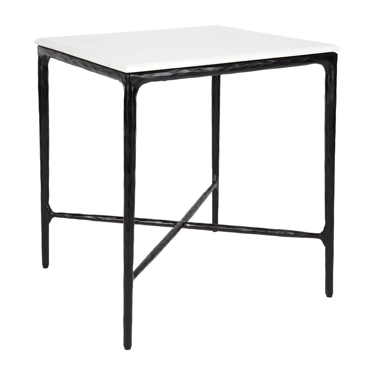 Harrison Square Marble Side Table