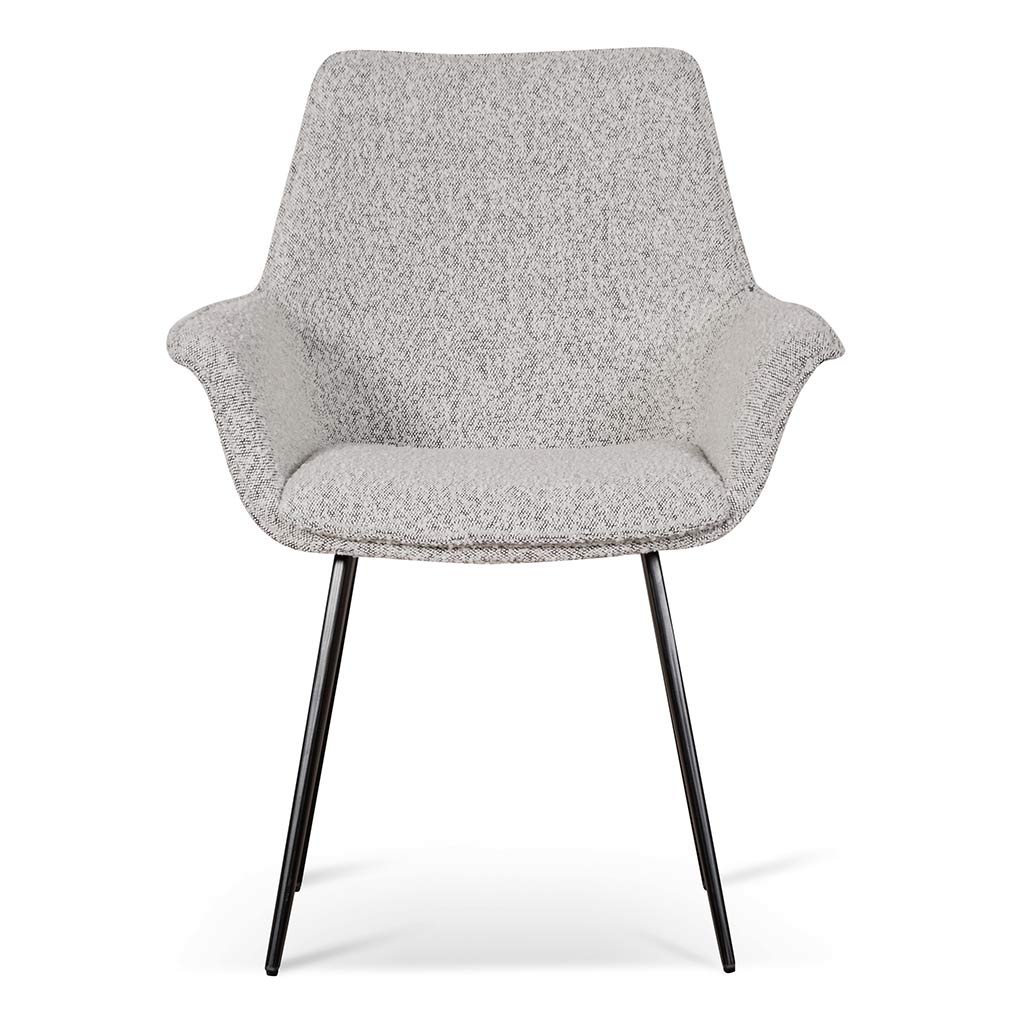 Ballina Dining Chair - Charcoal Boucle (Set of 2)