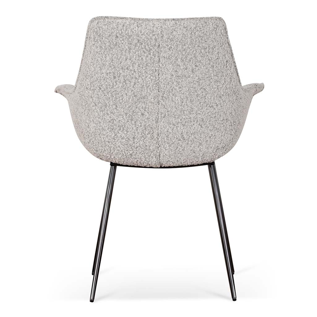 Ballina Dining Chair - Charcoal Boucle (Set of 2)