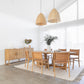 Benji Oval Dining Table - Reclaimed Teak