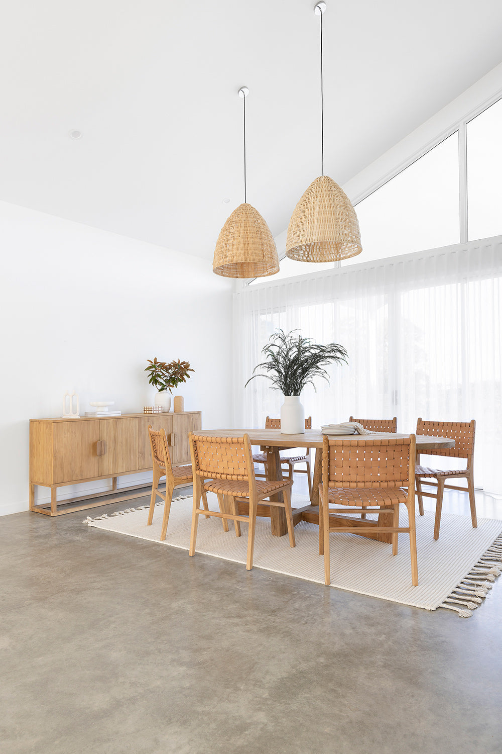 Benji Oval Dining Table - Reclaimed Teak