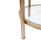 Charlie Glass Round Side Table