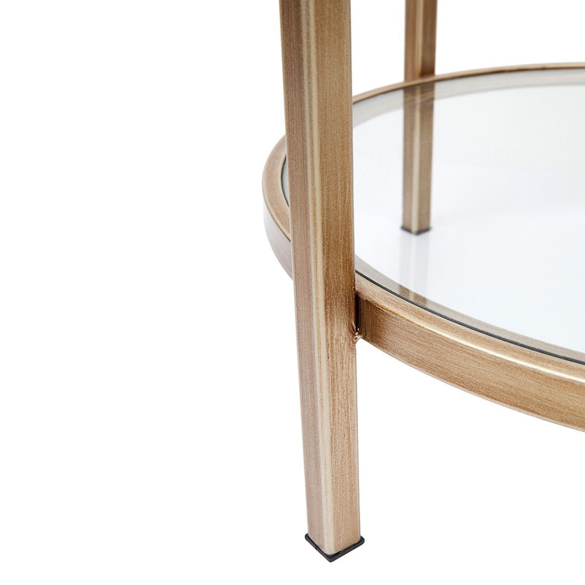 Charlie Glass Round Side Table