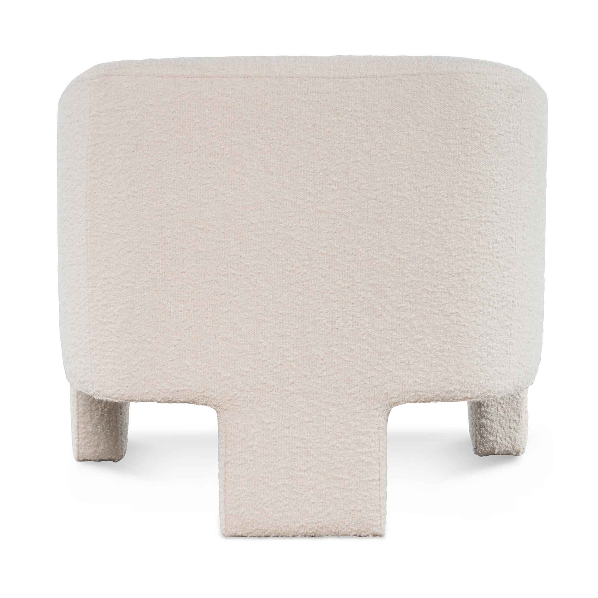 Kempsey Armchair - Ivory White Boucle