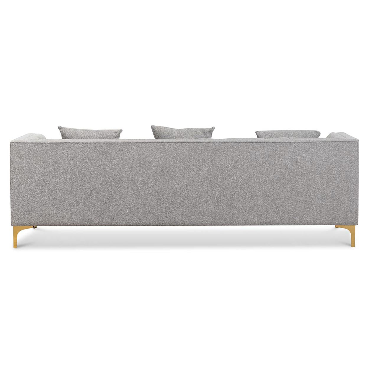 Hobart 3 Seater Sofa - Ash Grey Boucle