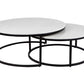 Cora Stone Nesting Coffee Tables