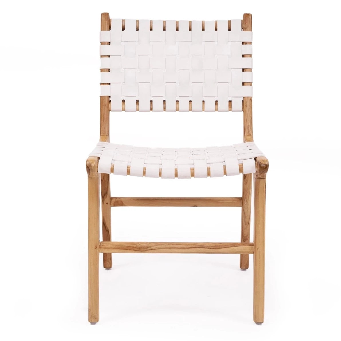 Palmvale Woven Leather Dining Chair