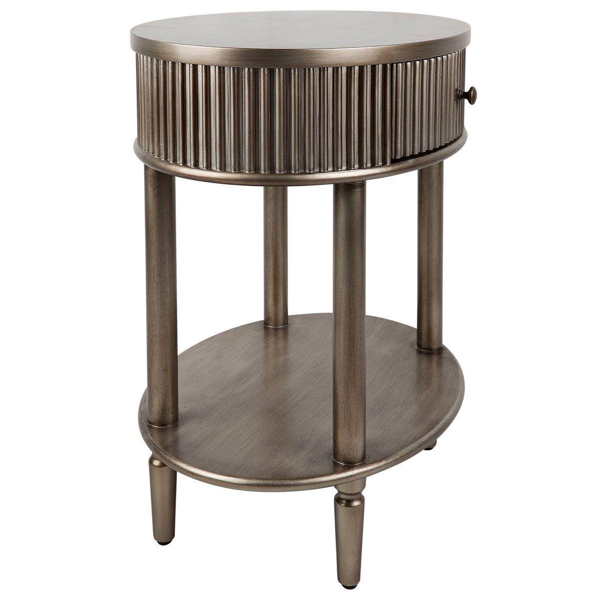 Annabelle Oval Bedside Table