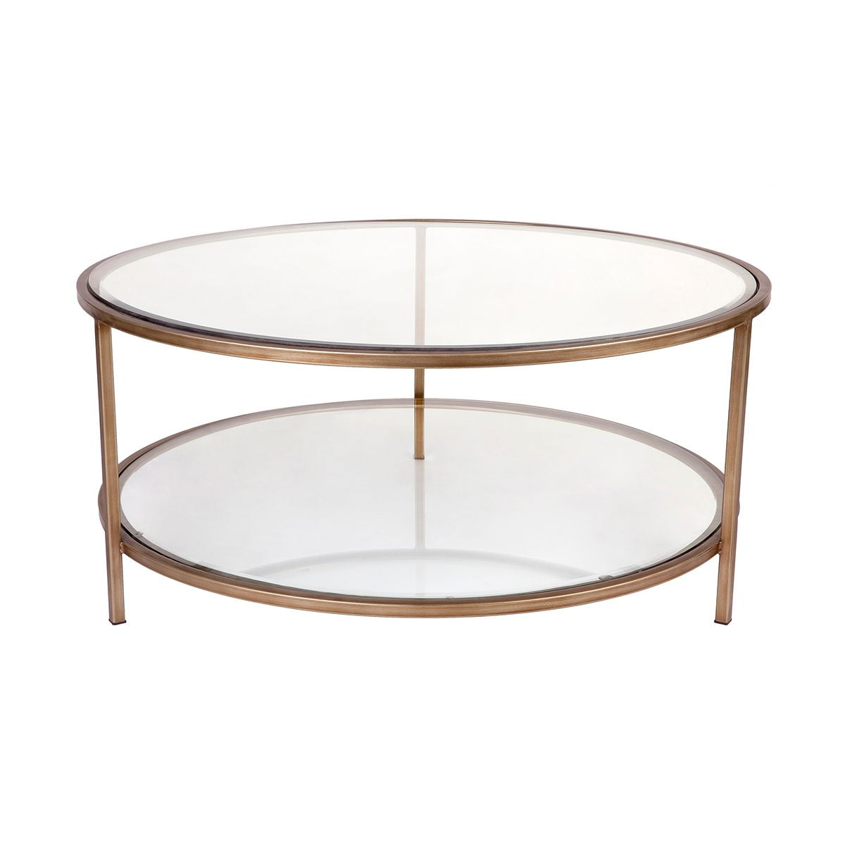 Charlie Glass Round Coffee Table