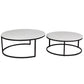 Cora Stone Nesting Coffee Tables