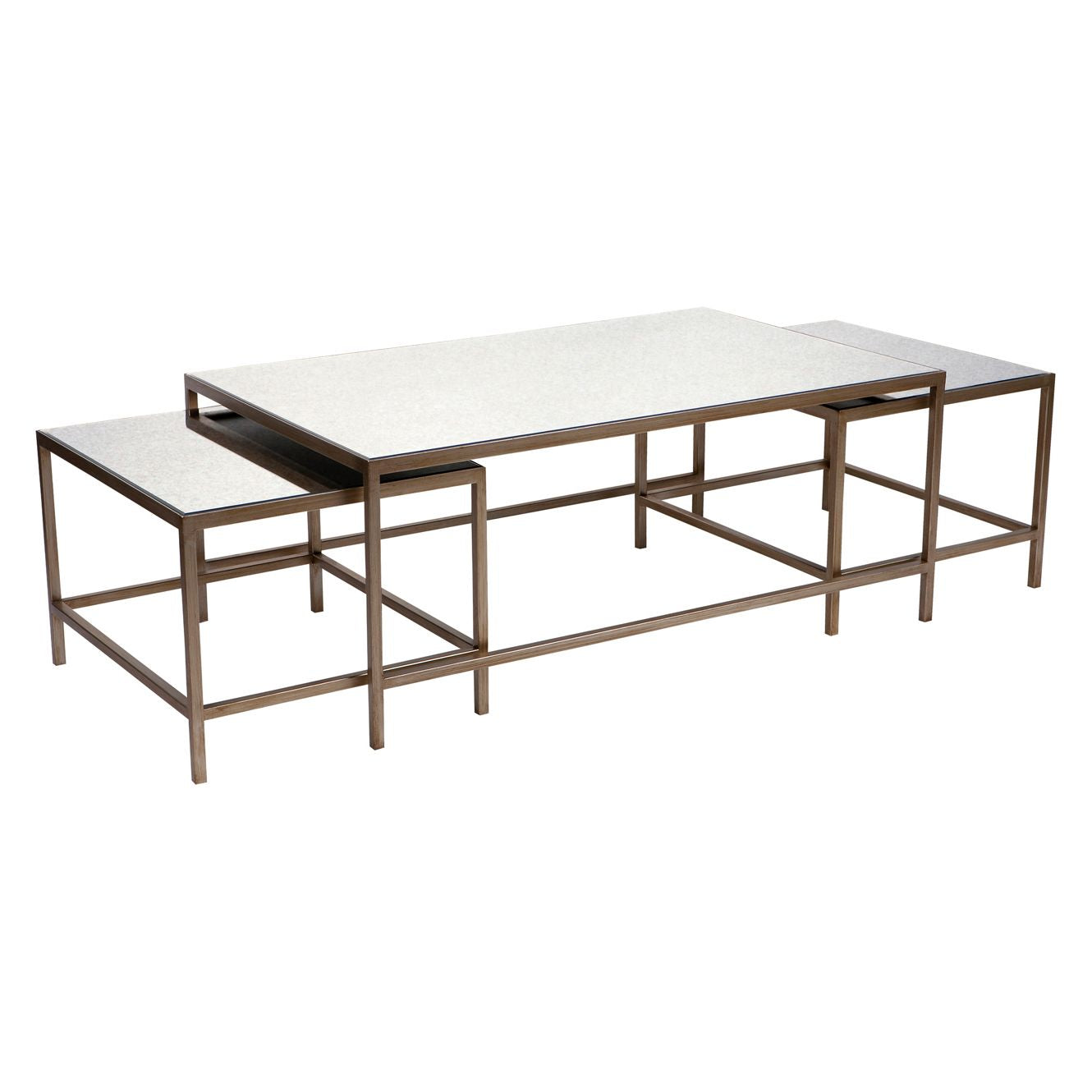 Charlie Glass Nesting Coffee Table