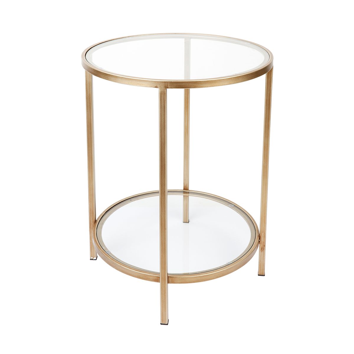 Charlie Glass Round Side Table