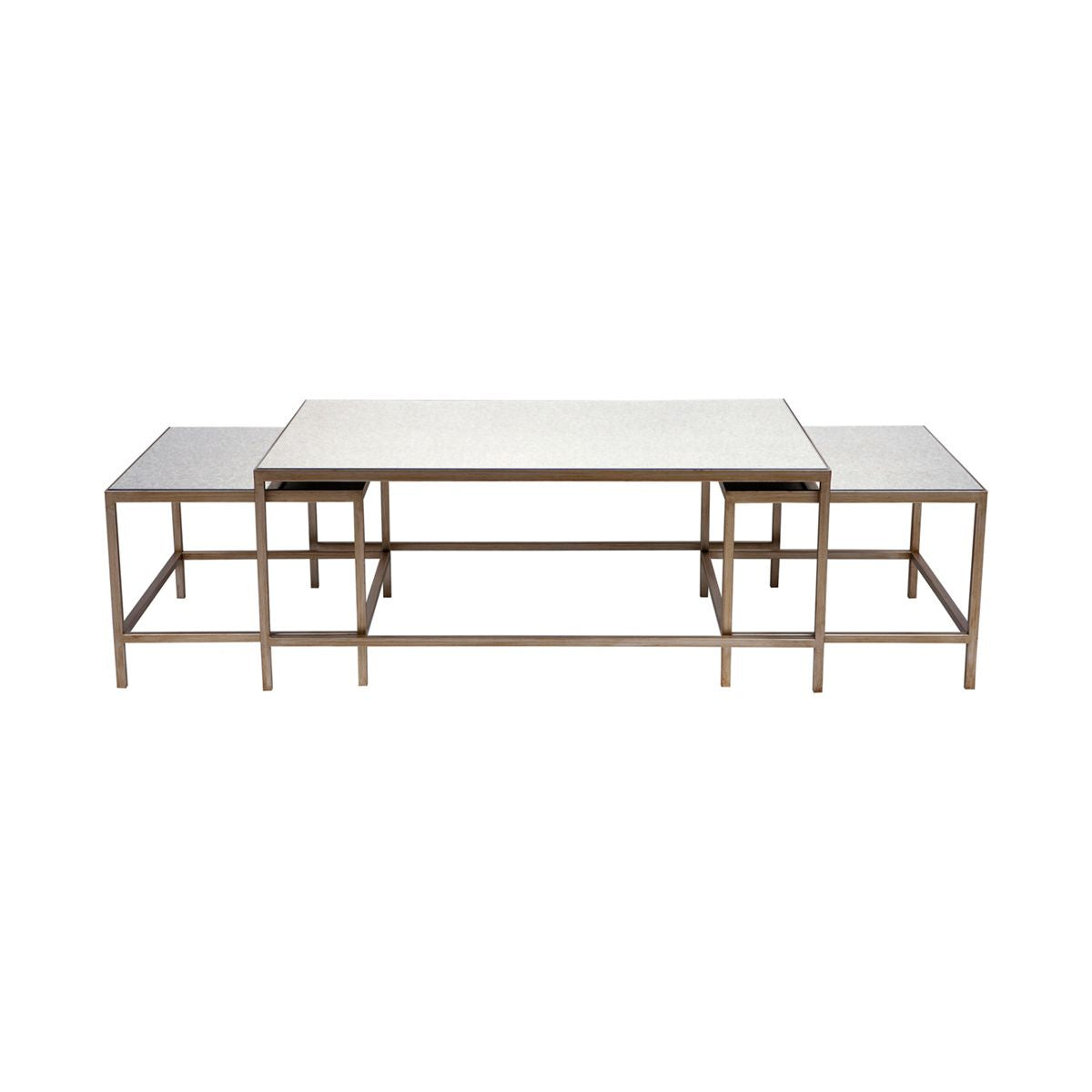 Charlie Glass Nesting Coffee Table