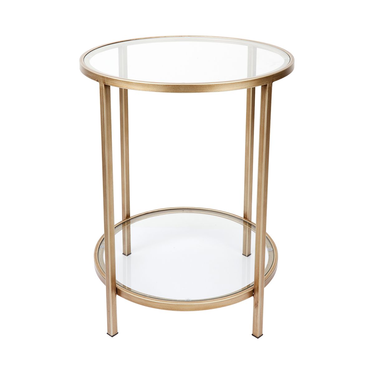 Charlie Glass Round Side Table