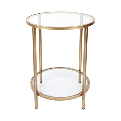 Charlie Glass Round Side Table