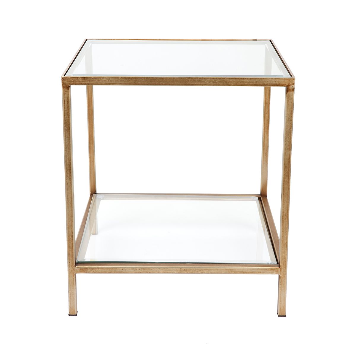 Charlie Glass Square Side Table